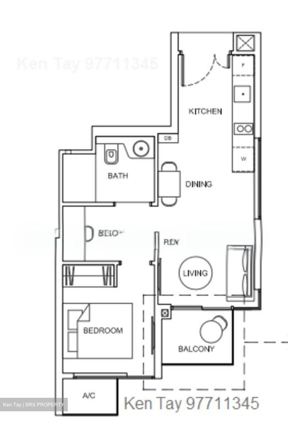High Park Residences (D28), Apartment #556252891